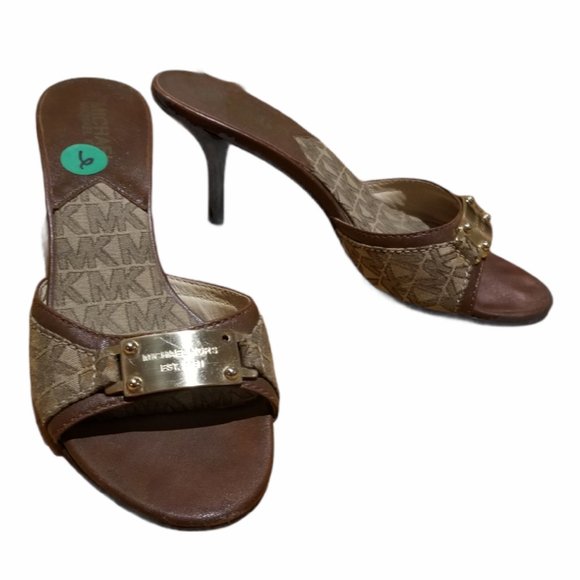 MICHAEL KORS Signature Heels (Size 6M) - Picture 8 of 8